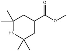 4-Piperidinecarboxylic acid, 2,2,6,6-tetramethyl-, methyl ester Structure