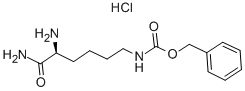 benzyl (S)-(5,6-diamino-6-oxohexyl)carbamate monohydrochloride Structure