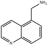 (キノリン-5-イルメチル)アミン 化学構造式