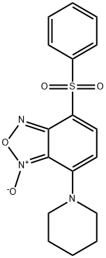 4-(페닐설포닐)-7-(1-피페리디닐)벤조푸라잔1-옥사이드