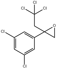 2-(3,5-ジクロロフェニル)-2-(2,2,2-トリクロロエチル)オキシラン 化学構造式