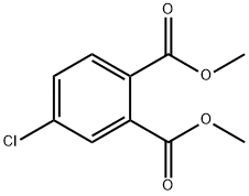 1,2-BENZENEDICARBOXYLIC ACID,4-CHLORO-,1,2-DIMETHYL ESTER Struktur