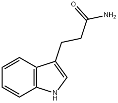 INDOLE-3-PROPIONAMIDE Structure