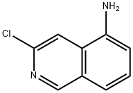 5-Isoquinolinamine,3-chloro-(9CI) Struktur