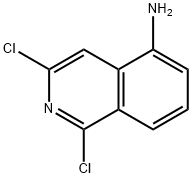 1,3-Dichloroisoquinolin-5-aMine 化学構造式