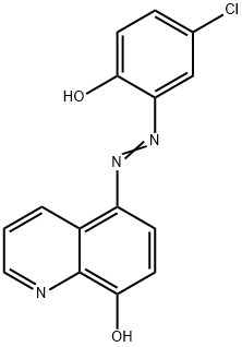 5-[(5-氯-2-羟基苯基)偶氮]喹啉-8-醇,5815-94-1,结构式