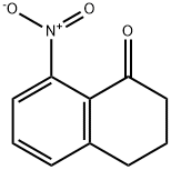 8-硝基-Α-四氢萘酮, 58161-31-2, 结构式