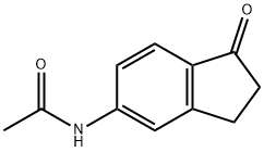 N1-(1-オキソ-2,3-ジヒドロ-1H-インデン-5-イル)アセトアミド 化学構造式