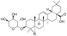 3-O-arabinopyranosyloleanolic acid Structure