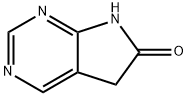 6H-Pyrrolo[2,3-d]pyrimidin-6-one, 5,7-dihydro- (8CI) Structure