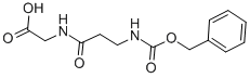 Z-BETA-ALA-GLY-OH Structure