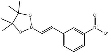 3-硝基苯乙烯硼酸频哪醇酯,581802-25-7,结构式