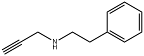 N-苯乙基丙-2-炔-1-胺,58185-47-0,结构式