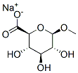 甲基 Β-D-葡萄糖醛酸钠, 58189-74-5, 结构式