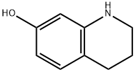 1,2,3,4-テトラヒドロ-7-キノリノール 化学構造式