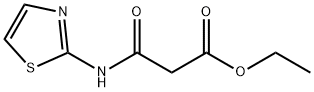 3-氧代-3-(噻唑-2-基氨基)丙酸乙酯, 58199-16-9, 结构式