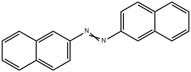 2,2'-アゾビスナフタレン 化学構造式