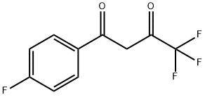 4,4,4-TRIFLUORO-1-(4-FLUOROPHENYL)BUTANE-1,3-DIONE Structure