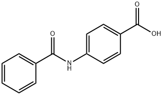 4-ベンゾイルアミノ安息香酸 化学構造式