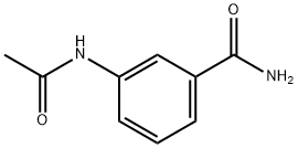 3-acetamidobenzamide Structure