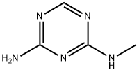 2-Amino-4-(methylamino)-1,3,5-triazine Struktur
