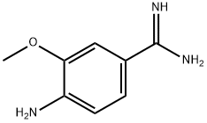 Benzenecarboximidamide, 4-amino-3-methoxy- (9CI) Structure