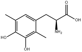 L-Tyrosine, 3-hydroxy-2,5-dimethyl- (9CI) Structure