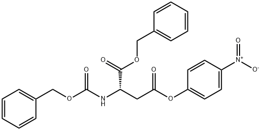 Z-ASP(ONP)-OBZL, 58238-28-1, 结构式