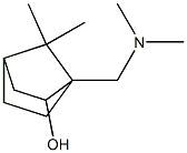 (+)-N,N'-二甲基-10-氨基-2-羟基樟脑 结构式