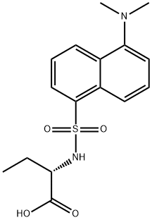 DANSYL-L-ALPHA-AMINO-N-BUTYRIC ACID CYCLOHEXYLAMMONIUM SALT Struktur