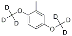 1,4-Di(Methoxy-d3)-2-Methyl-benzene Struktur