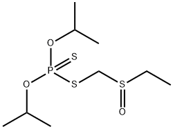ethylsulfinylmethylsulfanyl-dipropan-2-yloxy-sulfanylidene-phosphorane Structure