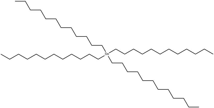 四(十二烷基)锡 结构式