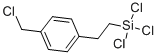 [(氯甲基)苯基乙基]三氯硅烷, 58274-32-1, 结构式