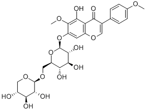 葛花苷, 58274-56-9, 结构式
