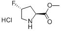 (2S,4R)-甲基 4-氟吡咯烷-2-甲酸基酯盐酸,58281-80-4,结构式