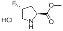 METHYL (2S,4R)-4-FLUOROPROLINATE Structure