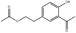 5-Acetyloxyethyl-2-hydroxypheny Ethanone Structure