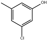 3-氯-5-甲基苯酚, 58291-77-3, 结构式