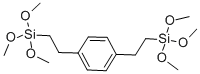 ビス[2-(トリメトキシシリル)エチル]ベンゼン 化学構造式