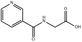 烟酰甘氨酸,583-08-4,结构式