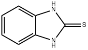 2-Mercaptobenzimidazole Structure