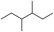 3,4-二甲基己烷,583-48-2,结构式