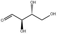 D-(-)-赤藓糖, 583-50-6, 结构式