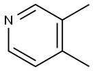 3,4-Lutidine Structure
