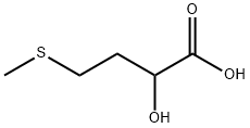 2-HYDROXY-4-(METHYLTHIO)BUTYRIC ACID Structure