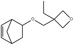 Oxetane, 3-[(bicyclo[2.2.1]hept-5-en-2-yloxy)methyl]-3-ethyl- (9CI) 化学構造式
