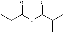 1-Chloroisobutyl propionate Structure