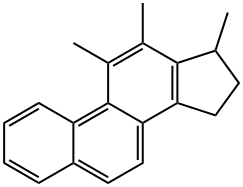 16,17-Dihydro-11,12,17-trimethyl-15H-cyclopenta[a]phenanthrene Structure