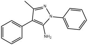 3-METHYL-1,4-DIPHENYL-1H-PYRAZOL-5-AMINE Struktur